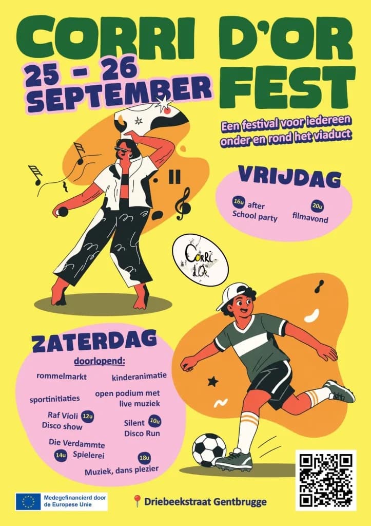 Affiche Corri d'Or Fest — 25 & 26 september 2026